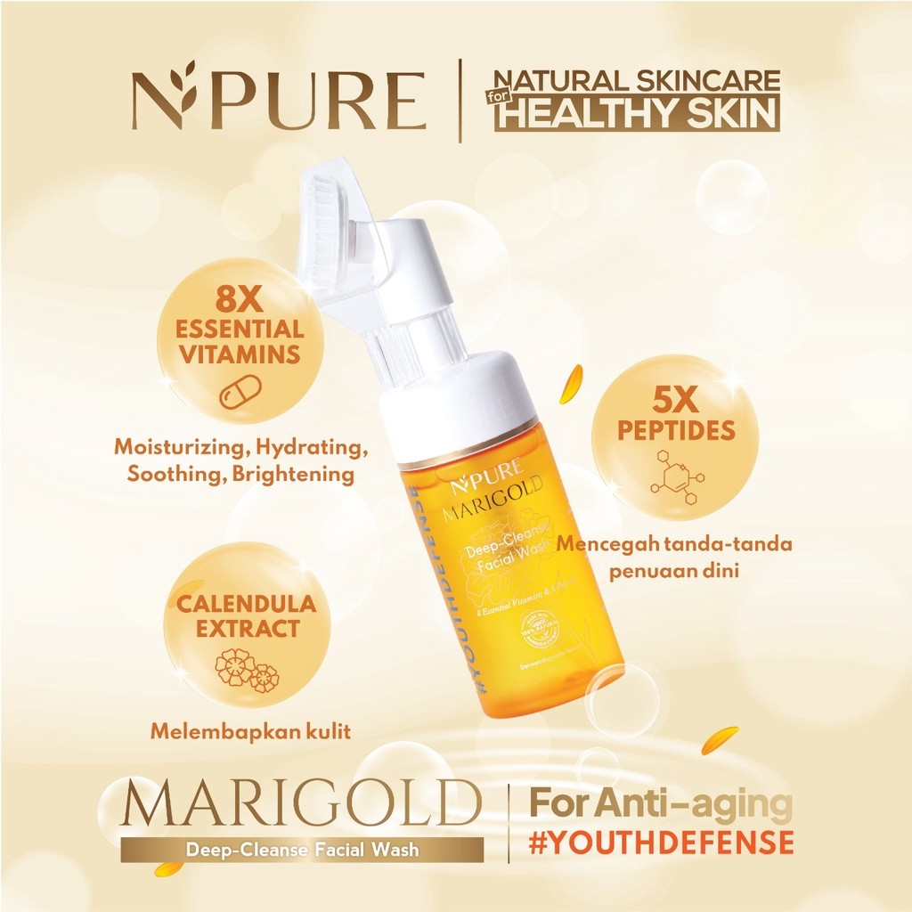 Npure Marigold Deep Cleansing Face Wash