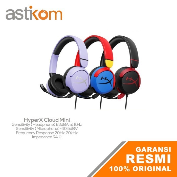Gaming Headset HyperX Cloud Mini Wired