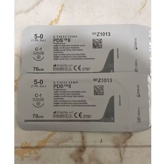 PDS 5/0 ROUNDBODIED (MONOFILAMENT ABSORBABLE)