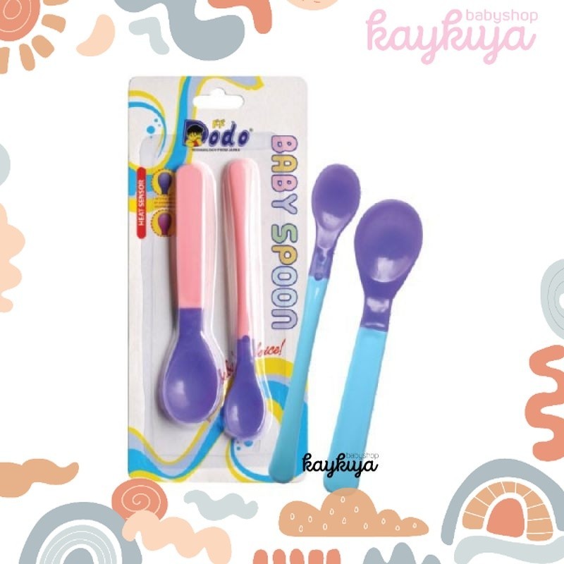 DODO - BABY SPOON SENDOK SENSOR dan silicon