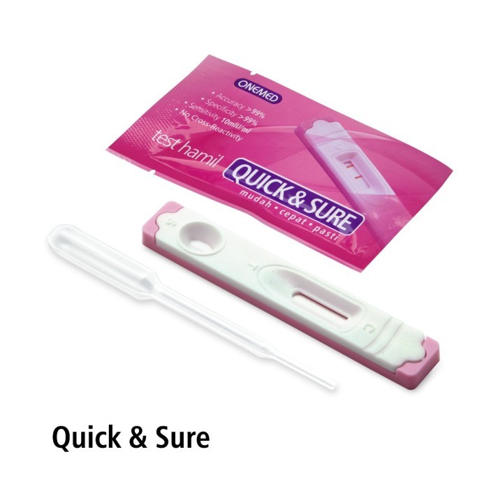 Tes Hamil Quick&Sure OneMed pcs OB
