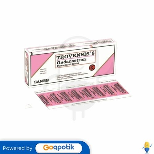 Trovensis 8 Mg Box 10 Tablet