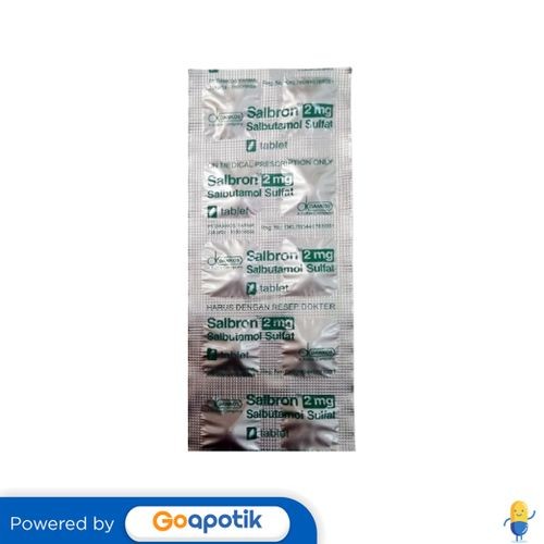 Salbron 2 Mg Strip 10 Tablet