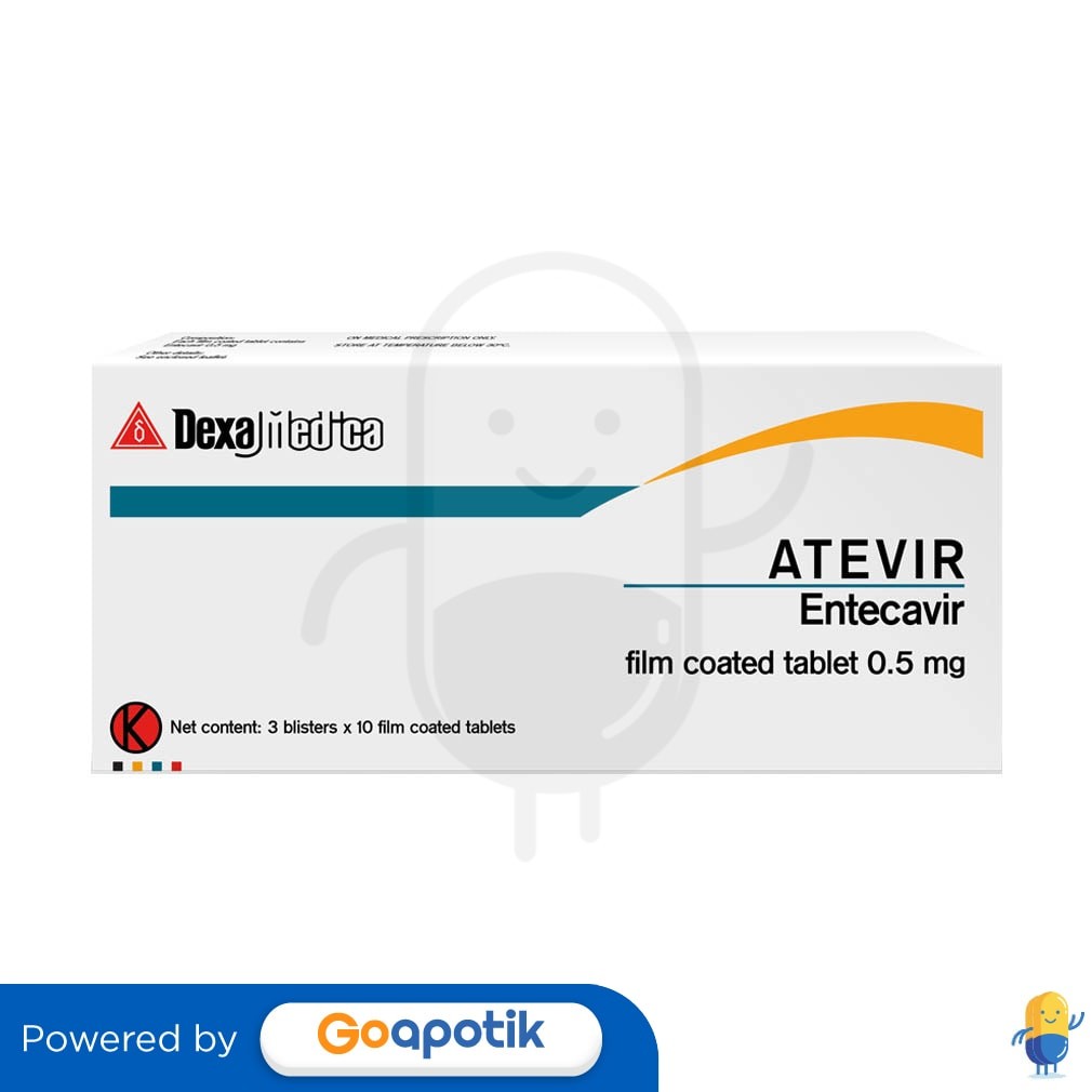 Atevir 0.5 Mg Box 30 Tablet