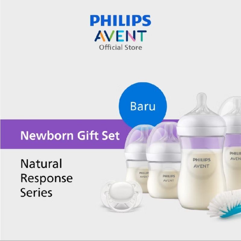 Philips Avent Basic Start Set Natural 3.0 SCD838/11 Set Botol Bayi