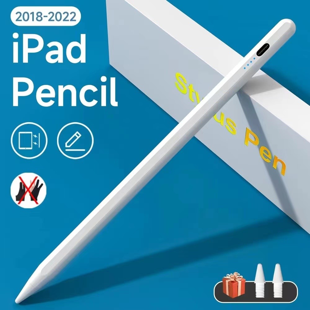Stylus Pen Touch Screen Anti-Mistouch Active Pencil Tilt Sensitive Magnetic Function Compatible for Ipad Android