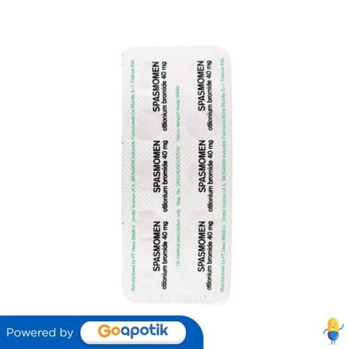 Spasmomen 40 Mg Strip 10 Tablet