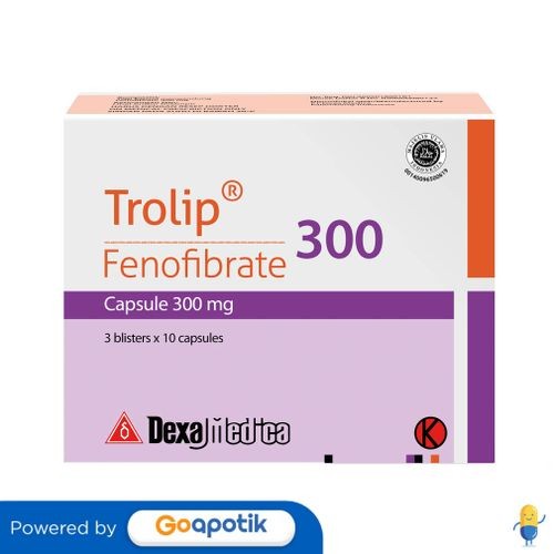 Trolip 300 Mg Box 30 Kapsul
