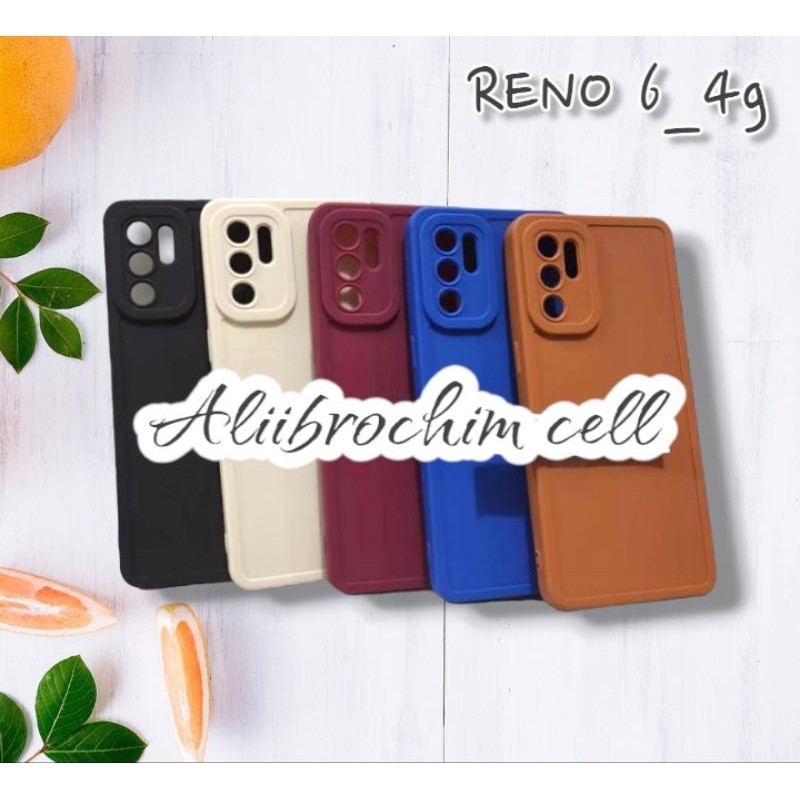 Casing Case For Type Reno 6_4g Softcase Macaron Pro Camera Original TPU