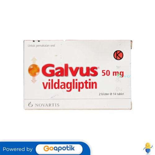 Galvus 50 Mg Box 28 Tablet