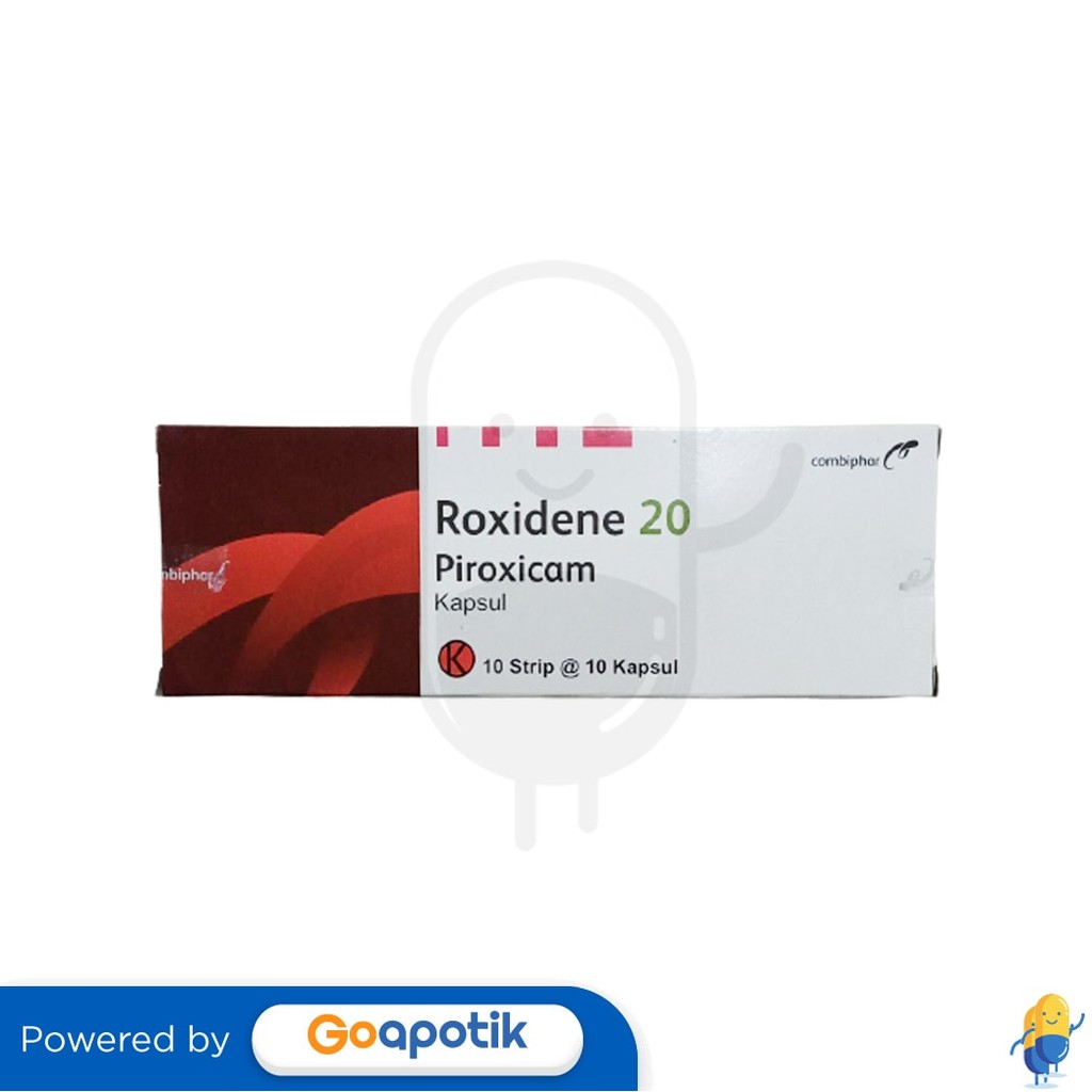 Roxidene 20 Mg Box 100 Kapsul