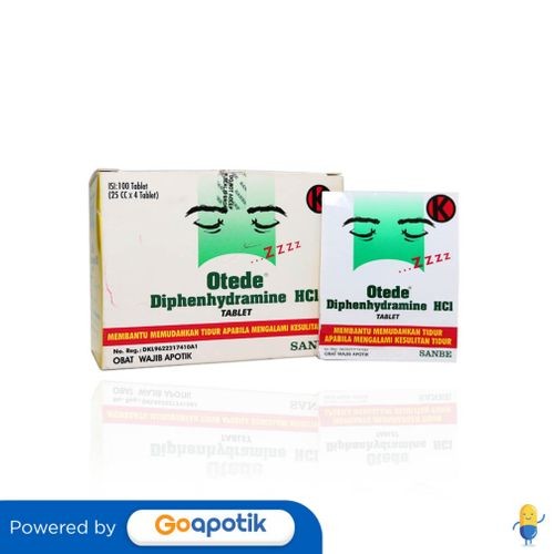 Otede 50 Mg Box 100 Tablet