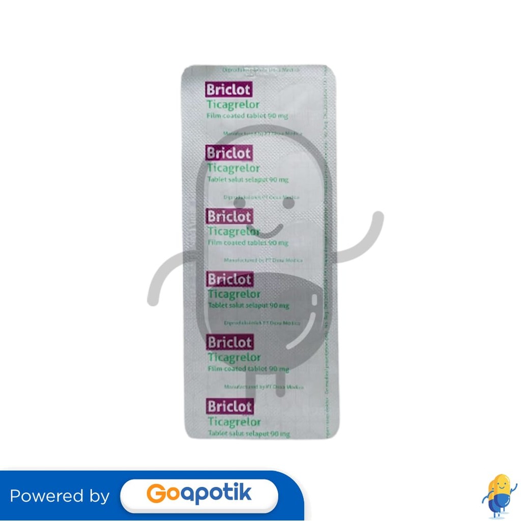 Briclot 90 Mg Strip 10 Tablet