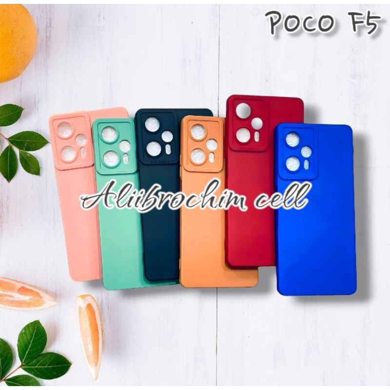 CASING Case Poco f5 Softcase Macaron Pro Camera Original TPU