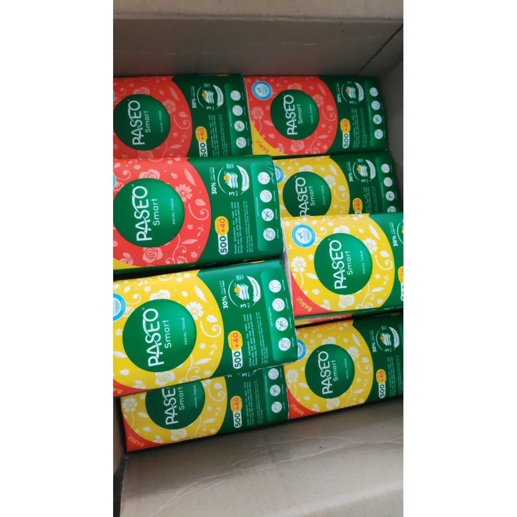 Tisu Paseo 500+40 Sheets PCS