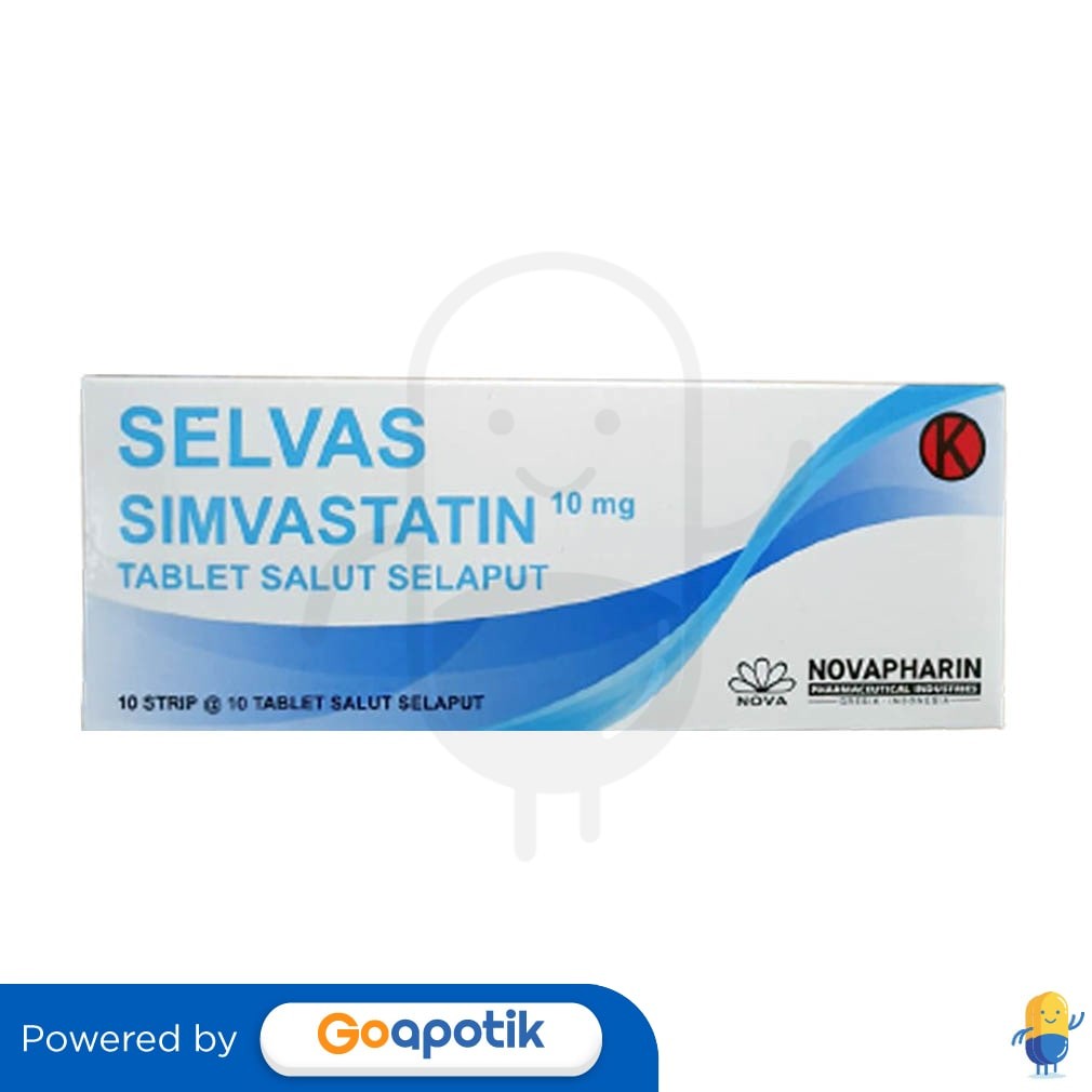 Selvas 10 Mg Box 100 Tablet