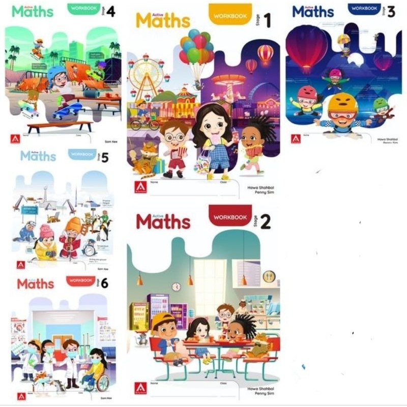 active math 1 2 3 4 5 6 student book workbook