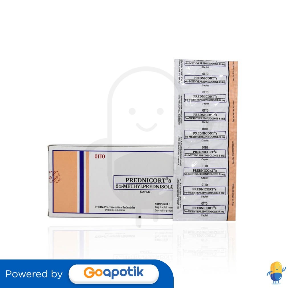 Prednicort 8 Mg Box 50 Tablet