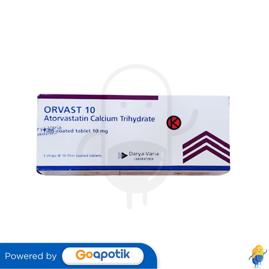 Orvast 10 Mg Box 30 Tablet