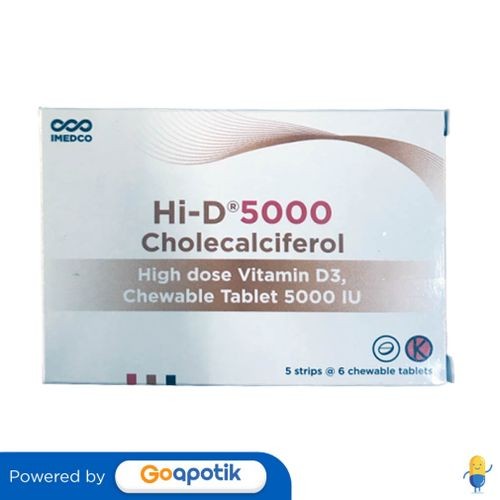 Hi-D 5000 Iu Box 30 Tablet