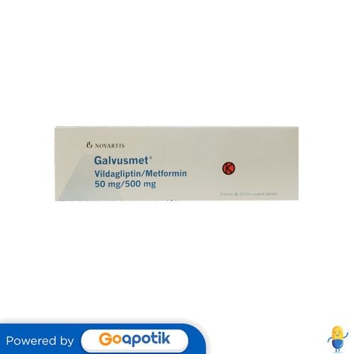 Galvusmet 500 Mg Box 30 Tablet