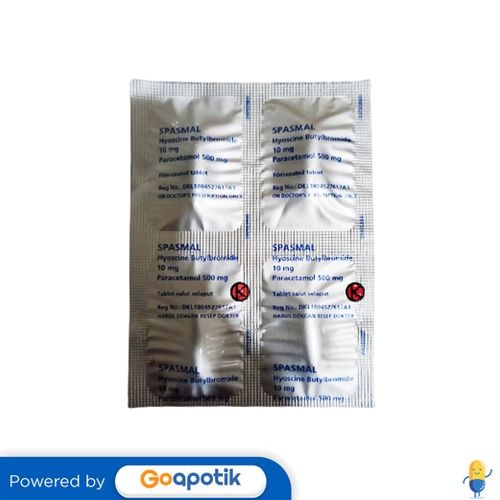 Spasmal Strip Isi 4 Tablet