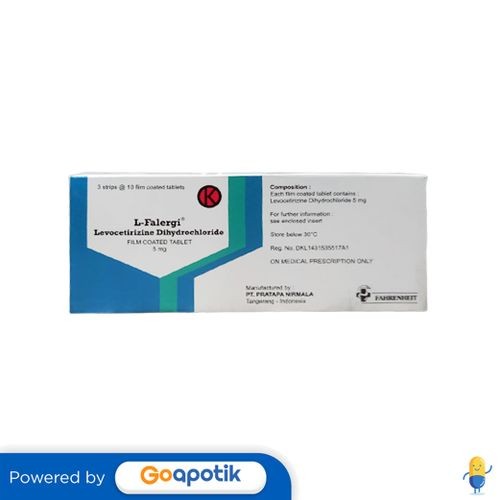 L-Falergi 5 Mg Box 30 Tablet
