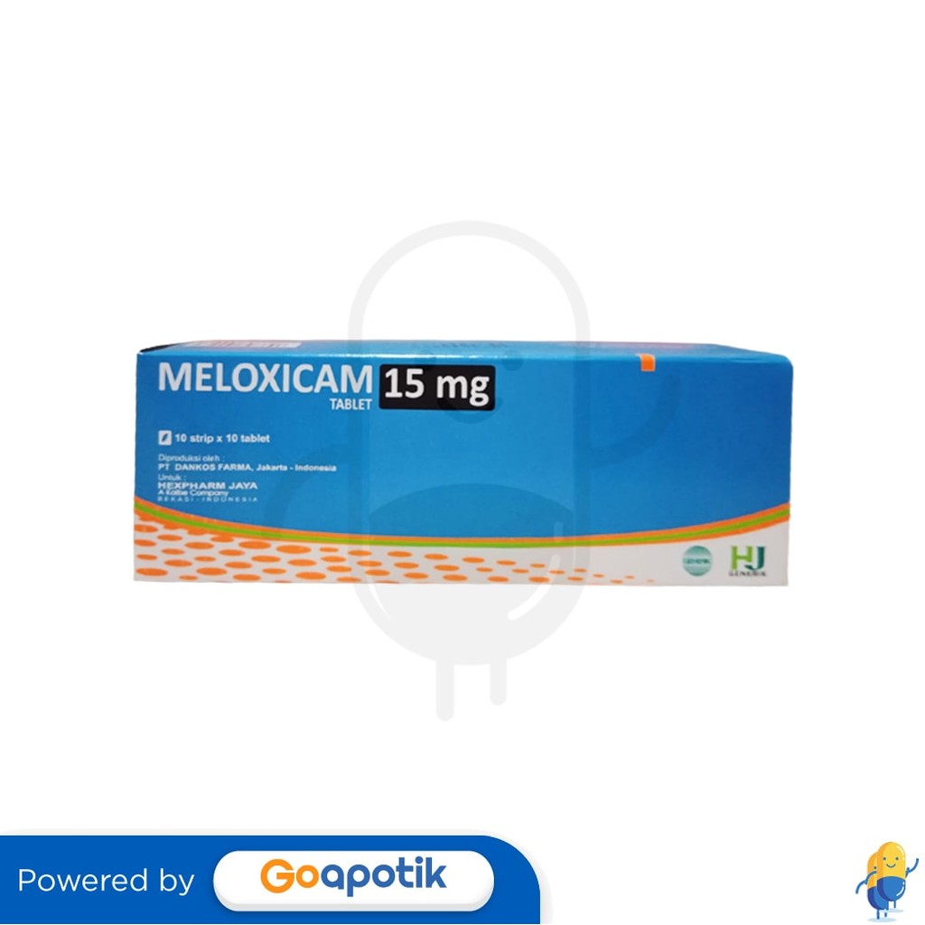 Meloxicam Hexpharm 15 Mg Box 100 Tablet
