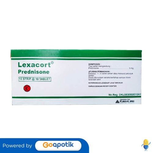 Lexacort 5 Mg Box 100 Tablet