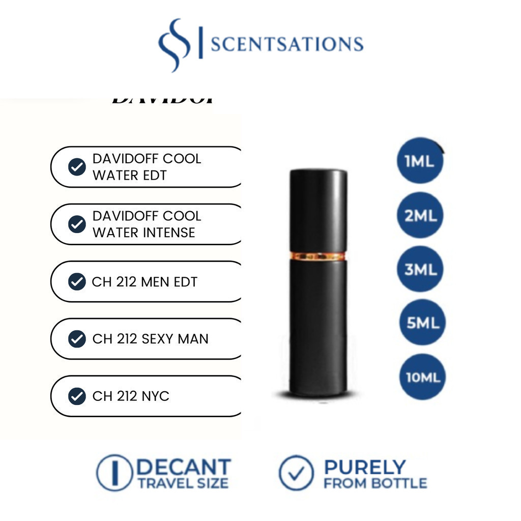 DECANT Parfum (15) 2ml 3ml 5ml 10ml