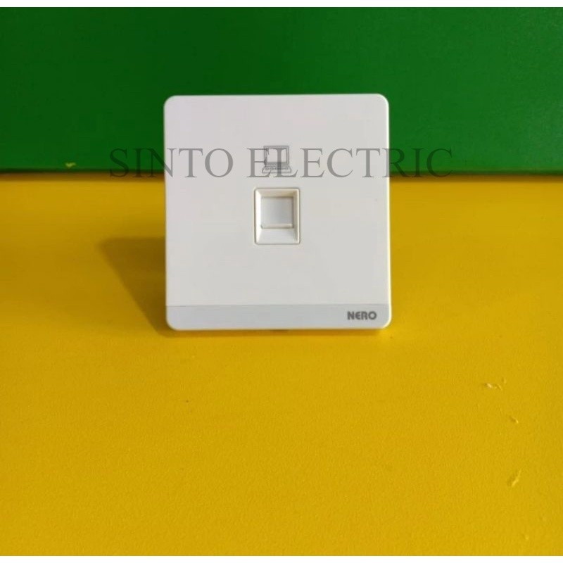 NERO Decora White Outlet Data Cat5