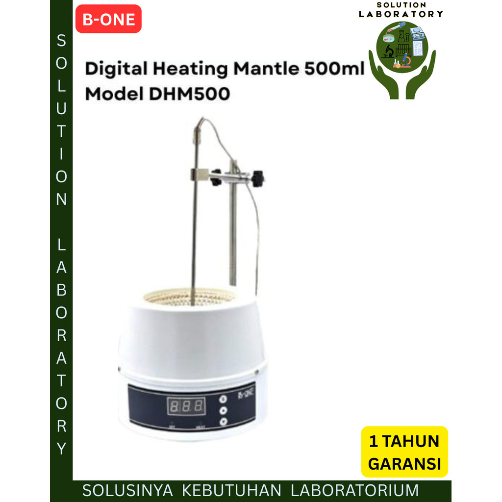 Digital Heating Mantle 500ml B-ONE