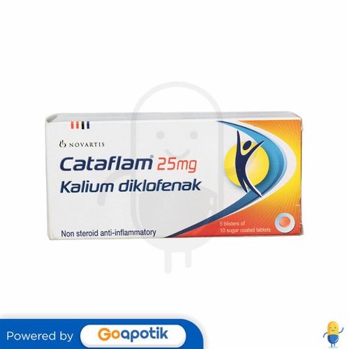 Cataflam 25 Mg Box 50 Tablet