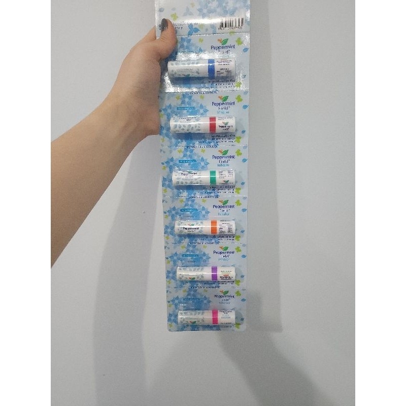 Inhaler White Aromatic Peppermint Field
