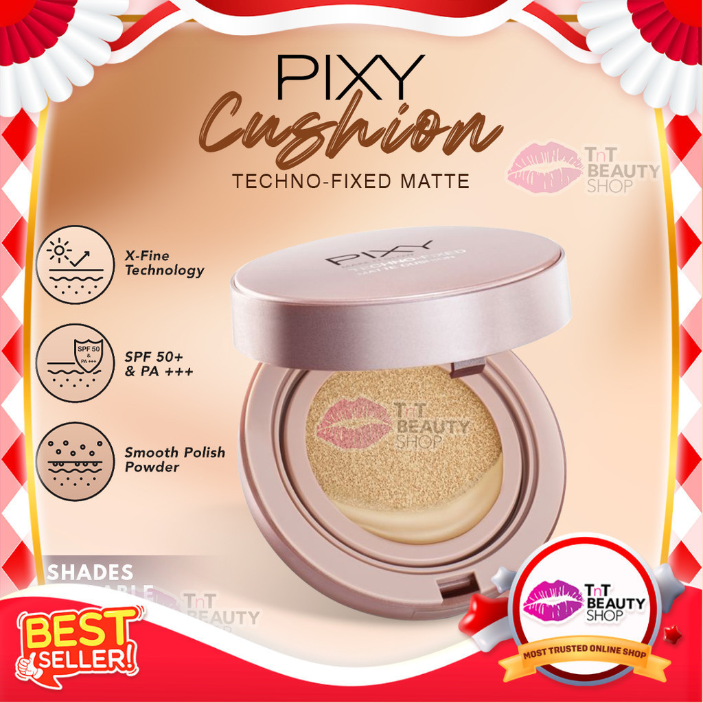 Pixy Make It Glow Techno Fixed Matte Cushion