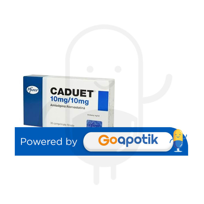 Caduet 10/10 Mg Box 30 Tablet