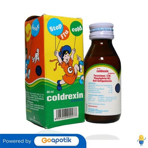Coldrexin Syrup Isi 60 Ml Botol