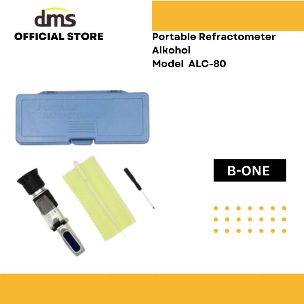 Portable Refractometer Alkohol ALC-80