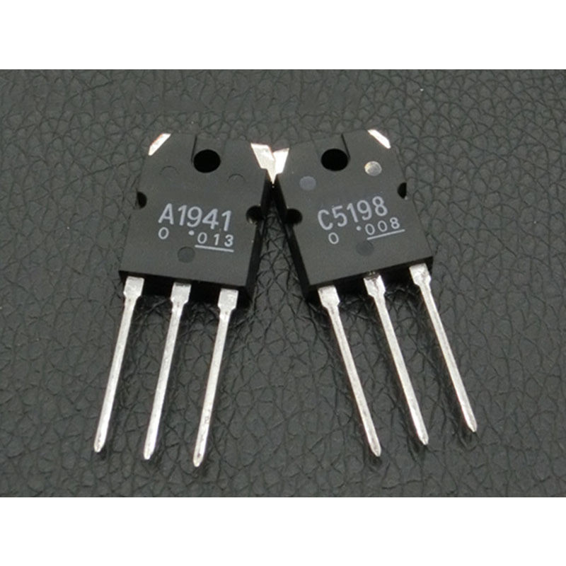 (TS) 1 SET KOMPONEN IC TRANSISTOR A1941 & C5198