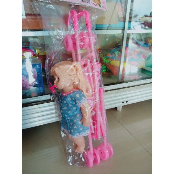 Mainan boneka troli