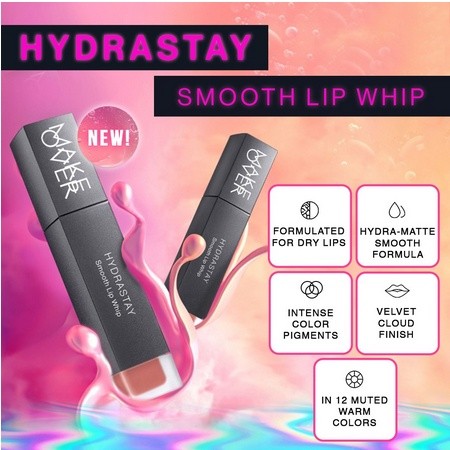 Make Over Hydrastay Smooth Lip Whip