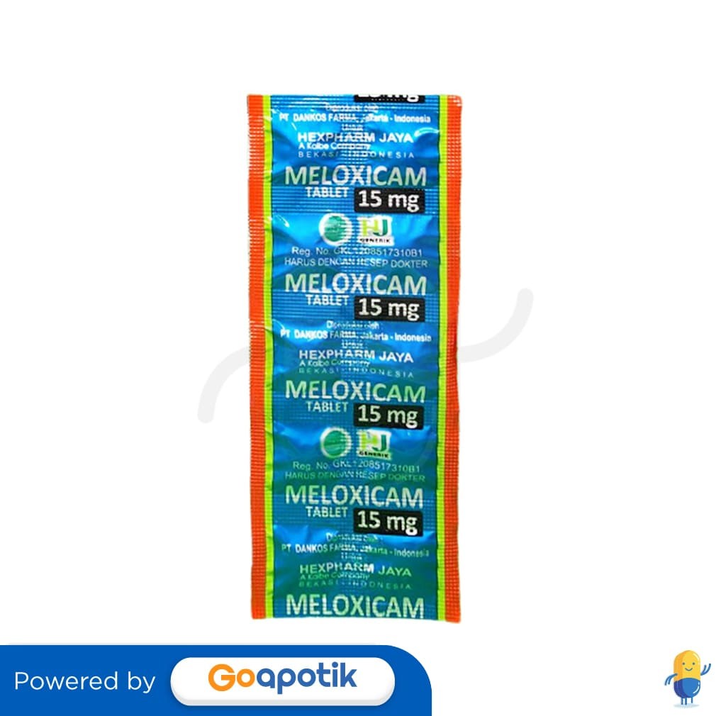 Meloxicam Hexpharm 15 Mg Strip 10 Tablet