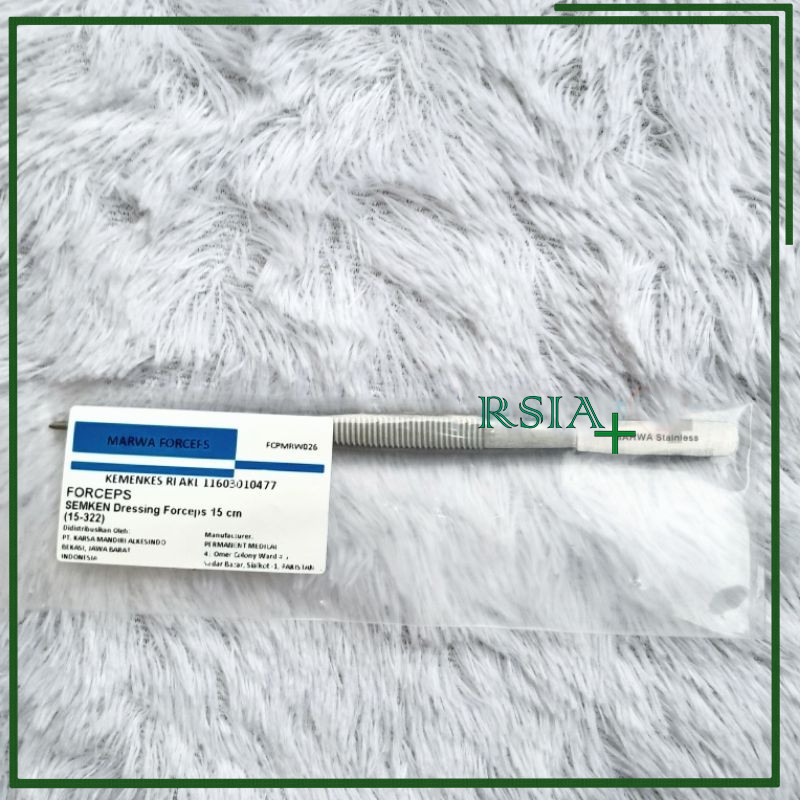 PINSET SEMKEN DRESSING FORCEPS RSIA