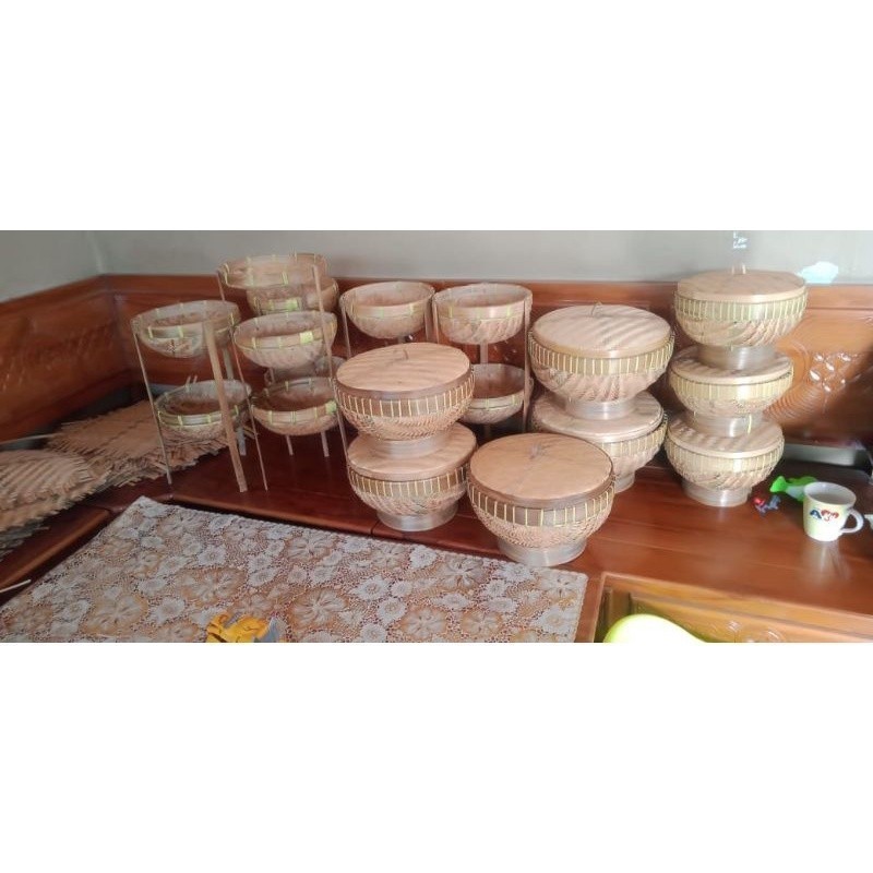 rak bambu susun 2 D24 Brkh