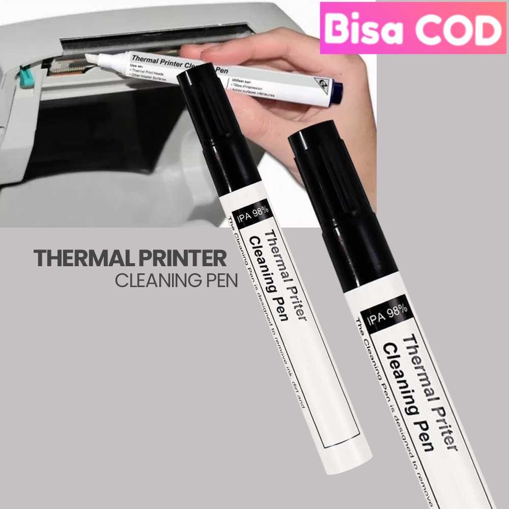 ( BISA COD-AUTO222 ) Thermal Printer Cleaning Pen IPA 98%