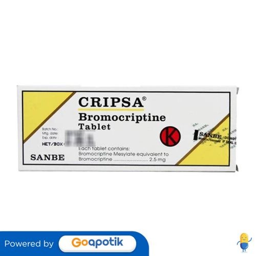 Cripsa 2,5 Mg Box 30 Tablet