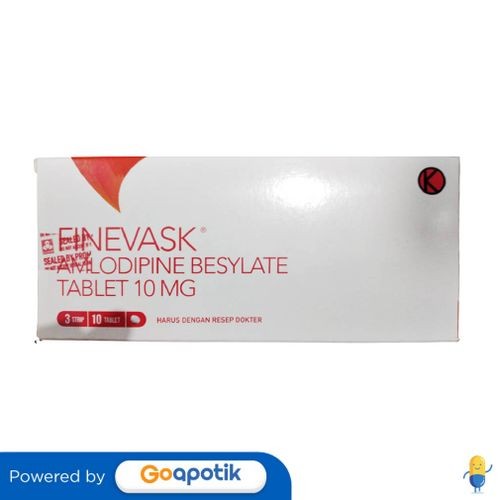 Finevask 10 Mg Box 30 Tablet