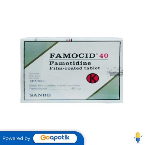 Famocid 40 Mg Box 30 Tablet