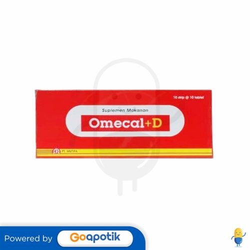 Omecal+D Box Isi 100 Tablet