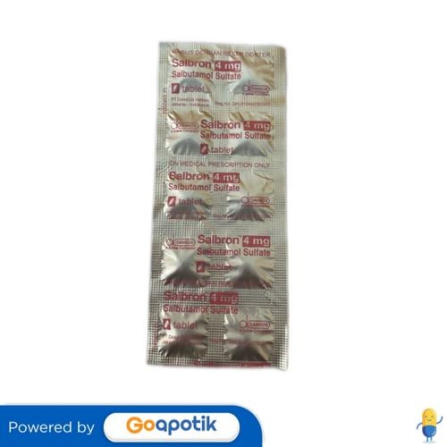 Salbron 4 Mg Strip 10 Tablet